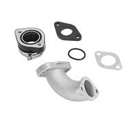 Kit Tubo Collettore Aspirazione Carburatore Aramox per Moto da Cross Pit, Kit Distanziale Adattatore 26mm-28mm per 125cc 140cc 150cc 155cc 160cc 200cc 250cc
