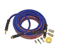 Sealey AHK02 Aria Kit Tubo Resistente 15mtr X Ø10mm Con Connettori