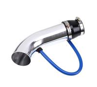 Kit Tubo Di Aspirazione Aria Fredda In Alluminio Da 3" 76 Mm Con Tubo In Gomma Per Collegare Il Filtro Ad Alto Flusso D'aria Tubo Aspirazione Presa Aria(Air Intake Pipe 3)