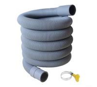 Kit tubo di drenaggio del condizionatore d'aria con adattatore in gomma e sistema di rimozione della condensa a tenuta stagna, per deumidificatori, unità CA 2 m/4 m