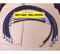 Kit tubo flessibile braccio caricatore anteriore Jcb 3/8 Bsp L + R, 8 pezzi. ...