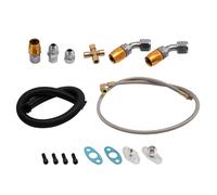 Kit tubo flessibile di alimentazione e ritorno dell'olio turbo GT30 GT35 GT3582