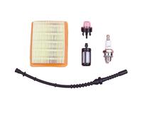 Kit tubo flessibile filtro aria carburante, primer, candela, for Stihl FS120 FS200 FS250 FS300 FS400 FS450, parte motore a corda