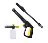 Kit Tubo Flessibile For Pistola A Schiuma Ad Alta Pressione Rondella Di Pressione Pistola A Spruzzo Cannone A Schiuma Neve Schiuma Lancia Schiuma Tubo Ugello For Tubo For Karcher per auto(Type A)