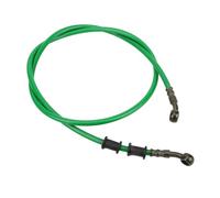 Kit tubo flessibile freno for moto da 800 mm/1000 mm/1100 mm/1200 mm - Linea idraulica intrecciata in acciaio inossidabile for montaggio universale(1200mm green)