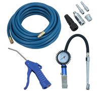 Kit tubo flessibile gonfiatore ruota pneumatico accoppiamento linea C HGV 10m...