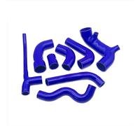 Kit Tubo Flessibile In Silicone Per Fiat Per Uno Turbo Vale A Dire 1.4 MK2 1989-1995 Intercooler Radiatore Connettore Di Ricambio Aspirazione Aria Tubo Aspirazione Aria(Blu)
