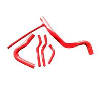 Kit tubo flessibile radiatore in da 5 pezzi for MGB GT MK4 1.8 L4 1976-1981(Red)
