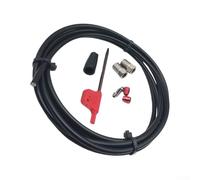 Kit tubo freno a disco idraulico da 200 cm con inserto oliva e chiave per assi Sram Red Axs Mountain Road Bike Black Rubber Steel Line
