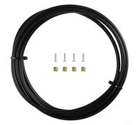 Kit tubo freno a disco idraulico per bicicletta, lunghezza 2,5 m, con inserti in oliva, compatibile con sistemi Bh59 Bh90, per riparazione mountain bike, nero (BH90)
