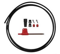 KIT TUBO FRENO BICI ATTACCO 2 METRI PER Sram RED AXS e FORCE AXS, completo di chiave e ago olio (verde)