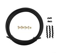 Kit tubo freno idraulico per bicicletta, 2 m, in gomma, progettato per la serie Magura (per MT4 e MT8) con strumenti di installazione essenziali (nero)