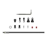 Kit tubo idraulico sram con raccordi filettati 2000 mm nero