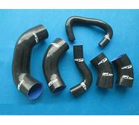 Kit tubo intercooler turbo in silicone per radiatore Mitsubi-shi Lancer Evolution EVO 7 8 9 CT9A 4G63 Turbo CZ, CJ Sedan 2.0L 4cyl (nero)