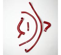 Kit tubo radiatore in silicone per Austin Rover Mini Cooper S 1275 GT 60-90 (rosso)
