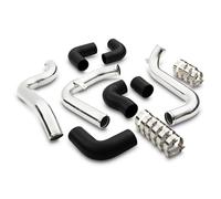 KIT TUBO RIGIDO INTERCOOLER MONTAGGIO ANTERIORE PER VW GOLF MK4 PD150 1.9 TDI