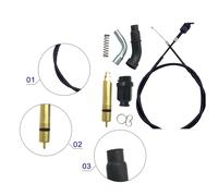 Kit Tubo Strozzatore Con Valvola Avviamento per Honda Per Serie Trx450