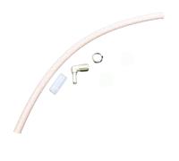 Kit Tubo Vapore Telato con Raccordi e Fascette per Vaporella Polti 610 - 630