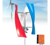 Kit turbina eolica Verticale da 6000 W 12 V/24 V con Controller - Generatore Eolico efficiente per Illuminazione Domestica e Stradale, Soluzione energetica rinnovabile, Generazione di energi