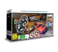 Kit Turbo Boost Racing JUST FOR GAMES Gioco PS5 + 2 Volanti LED per DualSense Colore unico - Nouvo