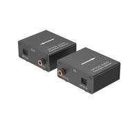 Kit TX-RX Extender Audio TOSLINK SPDIF, 100MT UTP, POE