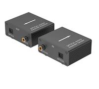 Kit TX-RX Extender Audio TOSLINK SPDIF, 100MT UTP, POE