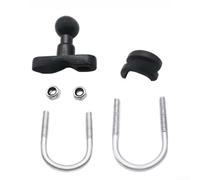 Kit U-Bolt Adattatore per sfera Per Moto Kit U-Bolt Adattatore | Compatibile per ram, diametro 25mm, include guarnizioni, per smartphone e per gps, universale