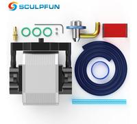 Kit ugelli Air Assist SCULPFUN S9 con pompa ad aria Set pompa ad aria ad alta velocità versione UE/USA per macchina per incisione laser S9 aggiornata