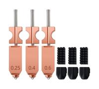 Kit ugelli hotend per stampante 3D per AD5X, 0,25 0,4 0,6 mm