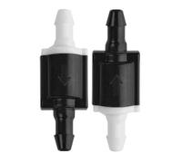 kit ugello 2 pezzi Valvola di ritegno di non ritorno universale per tergicristallo e lavavetri, migliora il sistema di lavaggio dei vetri OE# 942A 45 B2664C9 pompa lavaggio