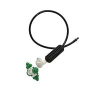Kit ugello a nebulizzazione incrociata sospeso for serra, connettore for tubo flessibile, spruzzatore for acqua nebulizzata for irrigazione di serre da giardino, tubo da 1/4" 20 set
