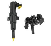 kit ugello Adatto per BMW Serie 3 E46 1997-2006 Pompa attuatore getto d'acqua per la pulizia dei fari anteriori pompa lavaggio(Nozzle and Jet(LH))