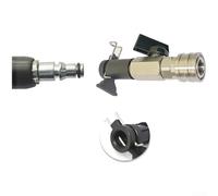 Kit ugello idropulitrice in acciaio inox con 1/4 di pollice Quick Connect per Karcher per Bosch per Nilfisk per Black Decker 2320psi 5 punte di colore (C)