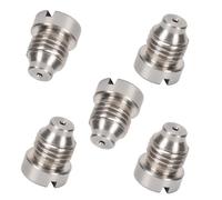 Kit ugello orifizio cannone in schiuma con filettatura universale in acciaio inossidabile con filtro a rete e strumenti di pulizia per la sostituzione della macchina 1.05mm 5pcs