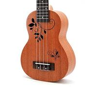 Kit Ukelele Ukulele principianti 21 Pollici Ukulele Saxophone Ukulele Concert Tenor 4 Stringhe Ukelele Mini Guitarra Chitarra Hawaiana Strumenti Musicali Acustici Acustici (Color : 3)