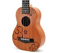 Kit Ukelele Ukulele principianti 21 Pollici Ukulele Saxophone Ukulele Concert Tenor 4 Stringhe Ukelele Mini Guitarra Chitarra Hawaiana Strumenti Musicali Acustici Acustici (Color : 2)