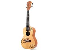 Kit Ukelele Ukulele principianti 4 Corde Abete Rosso Per Chitarra Da 23 Pollici Saxophone Ukulele Beginner Ponte In Palissandro Per Il Musical Stringed Instru