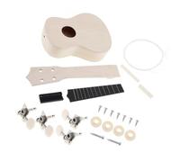 Kit Ukulele Fai Da Te In Tiglio Da 21 Pollici, Piccola Chitarra, Strumento Per Assemblare A Mano Con Tutti Gli Accessori Ukulele Kit
