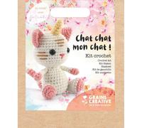 Kit Uncinetto Amigurumi Gatto crochet gattino unicorno rosa