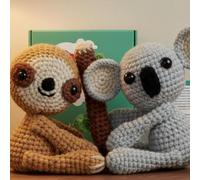 Kit Uncinetto Bradipo e Koala Ottima Idea Regalo per Adulti