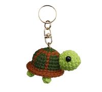 Kit Uncinetto per Principianti, Ciondolo Portachiavi Tartaruga Lavorato a Maglia, Bambola Morbida Lavorata a Maglia in Acciaio Inossidabile, Ciondolo Portachiavi Tartaruga per Uncinetto artigiana Tar