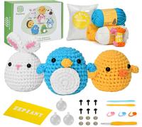 Kit Uncinetto per Principianti, Kit Animali All'Uncinetto, Kit Uncinetto Princip