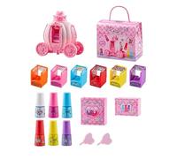 Kit Unghie per Bambine A Base D'Acqua Pelabile Lavabile Asciugatura Rapida