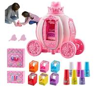 Kit Unghie per Bambine Smalto Lavabile a Strappo con Asciugatura Rapida e | Set Manicure per Piccole per Bambine da 3 a 12 Anni, Compleanno Casa Scuola Attività all'Aperto