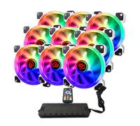 Talius Ventilatore Tal-pack09-wht Argb/cronos Pack 9 120 Mm