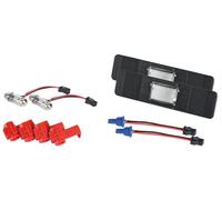 Kit universale 2 luci targa a led