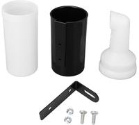 Kit universale di sabbia per carrello, bottiglia di sabbia di grande capacità con supporto e accessori di montaggio, utile per carrelli da golf e campi guida