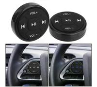 Kit universale per auto Bluetooth wireless con 5 tasti per Android iOS, pulsante del volume multimediale,