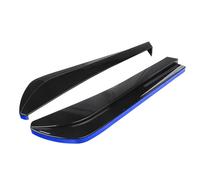 Kit Universale Per Paraurti Posteriore, Diffusore, Spoiler, Protezione Per Canard, Decorazioni Esterne Per Auto, Styling Della Carrozzeria Auto Minigonne Laterali Inferiori(Black Blue Trim)