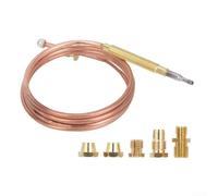 Kit universale per termocoppia a gas, filettatura M9 da 91,4 cm, ricambio per riscaldatore incandescente per barbecue, barbecue o scaldabagno a gas